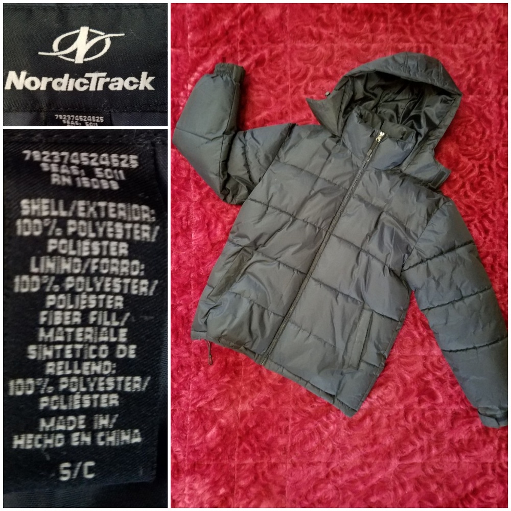 (SOLD)MEN'S NORDICTRACK BLUE PUFFER WINTER COAT! - Picture 8 of 8